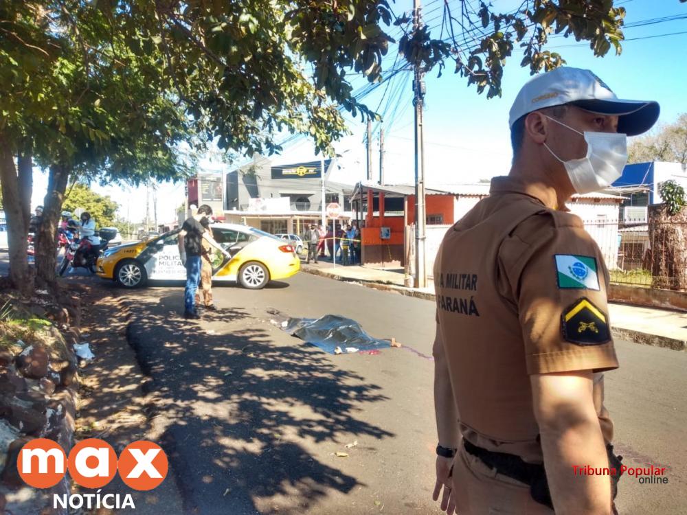 Caminhão Esmaga Pedestre na Vila C