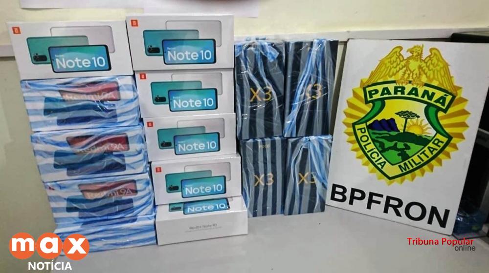 BPFRON apreende 14 celulares contrabandeados em SMI