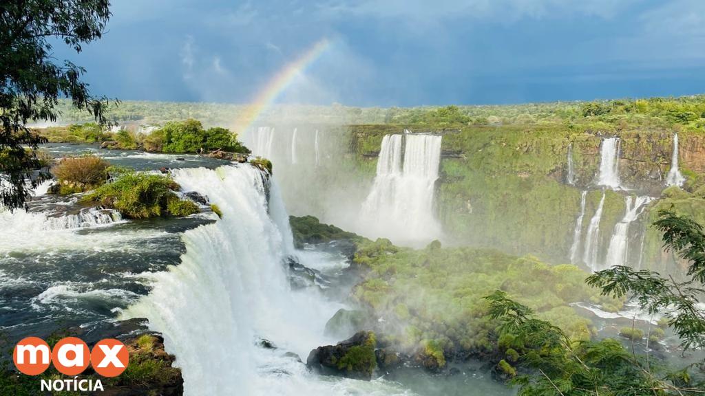 Chuvas garantem volta das águas nas Cataratas do Iguaçu