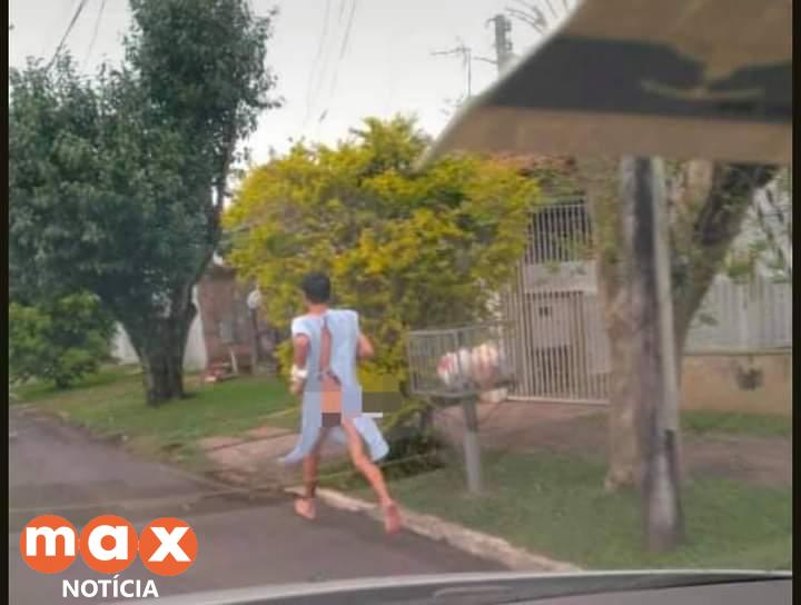 Paciente com covid-19 foge de policlínica