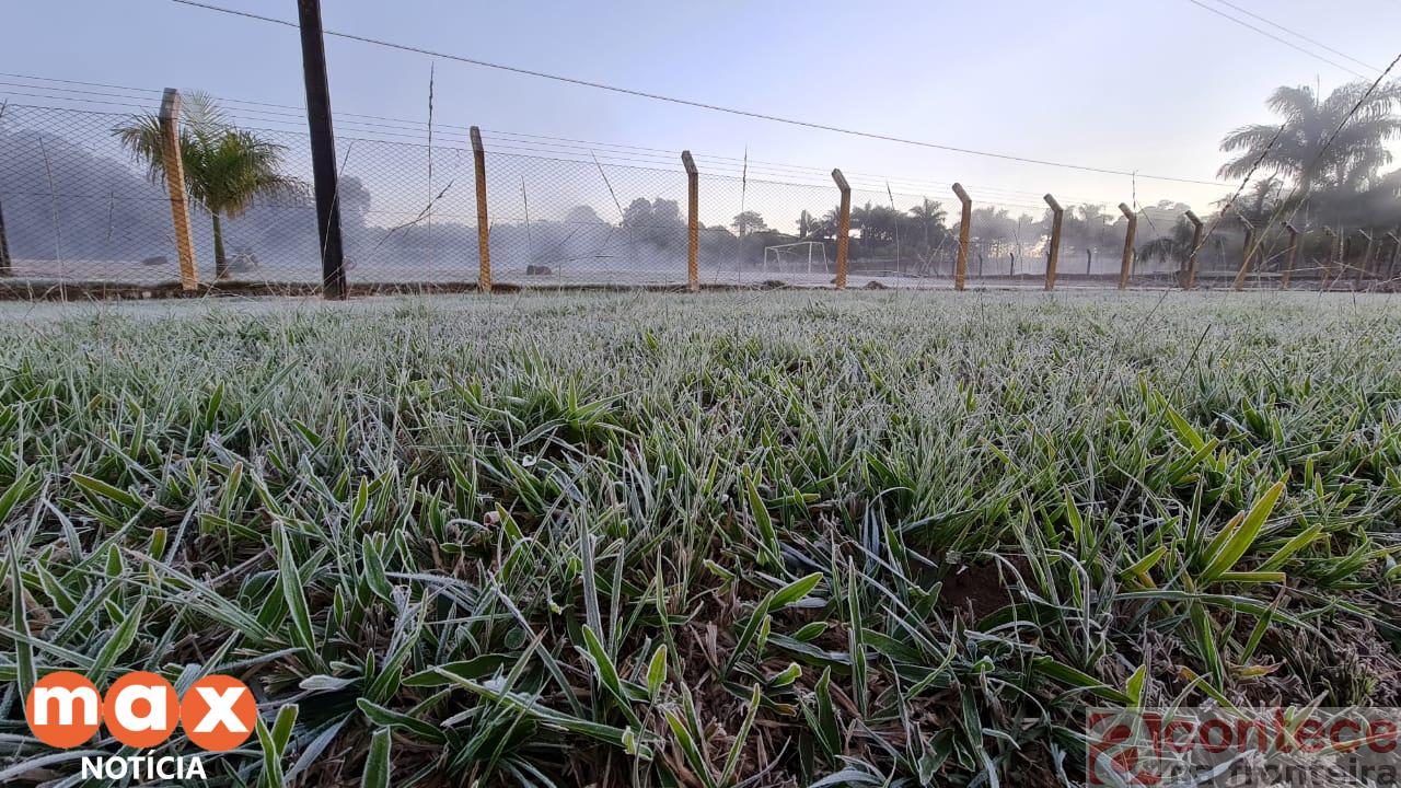 Dia mais frio do ano em Foz registra temperatura negativa na madrugada desta terça, 29