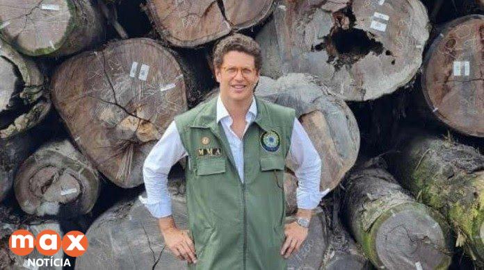 Cai o ministro Ricardo Salles, do Meio Ambiente
