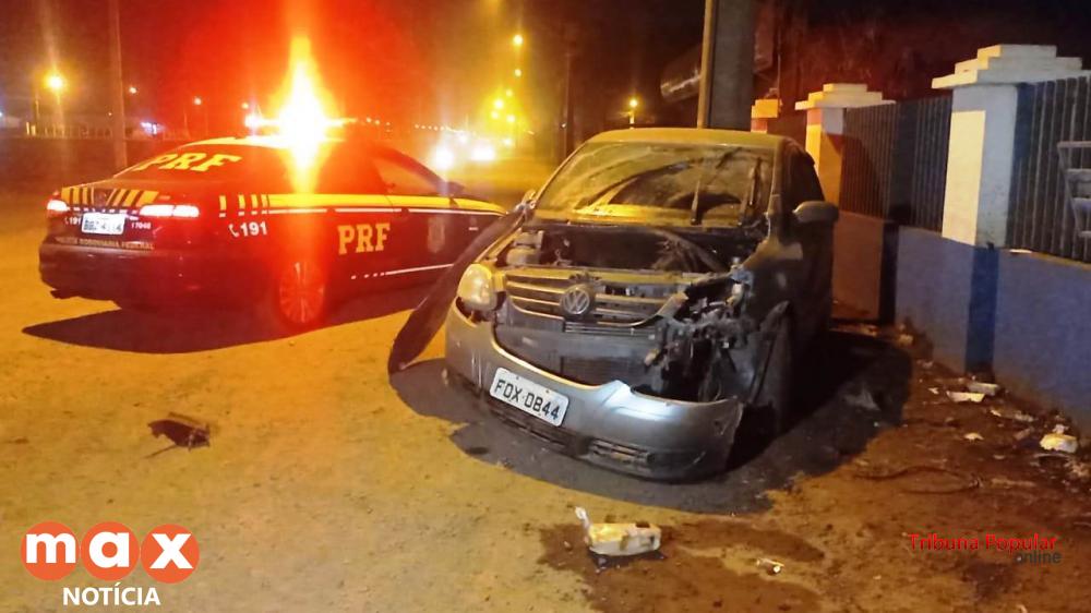 PRF apreende menor com veículo usado em assaltos na BR-277 após perseguição policial