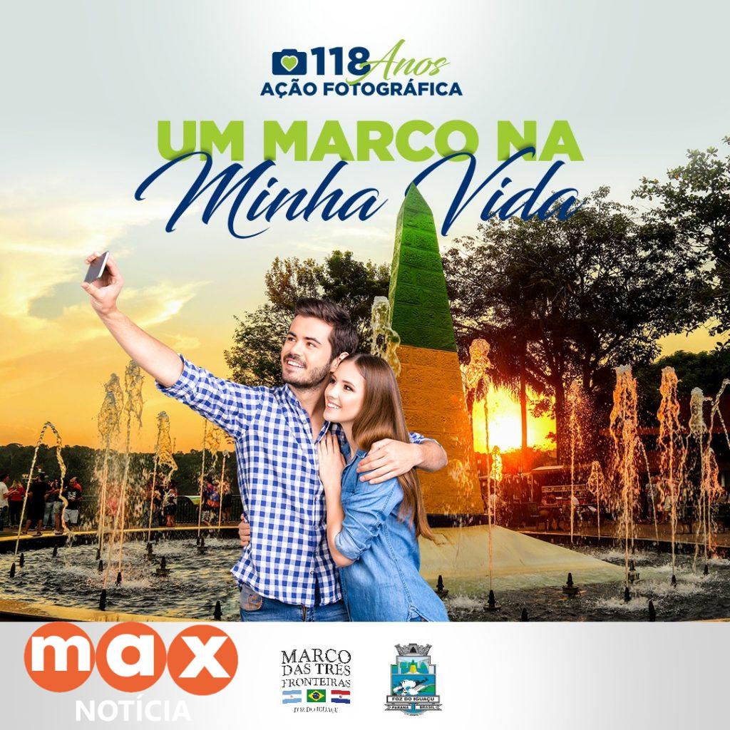 Ação fotográfica “Um Marco na Minha Vida” celebra os 118 anos do Marco das 3 Fronteiras