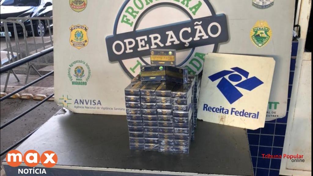 RFB realiza apreensão de 120 pacotes de “Mel Afrodisíaco” na Ponte da Amizade