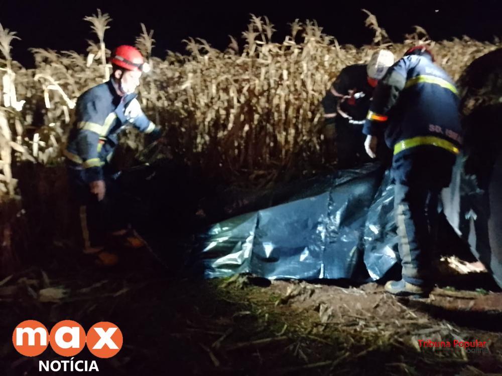 Condutor morre e passageiro fica ferido após capotamento no Alto da Boa Vista