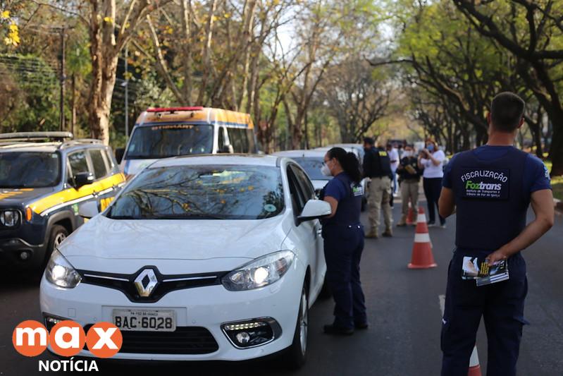 Trânsito: Excesso de velocidade é tema de blitz educativa do Foztrans