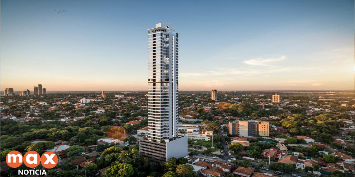 Começa a ser erguido o edifício mais alto do Paraguai