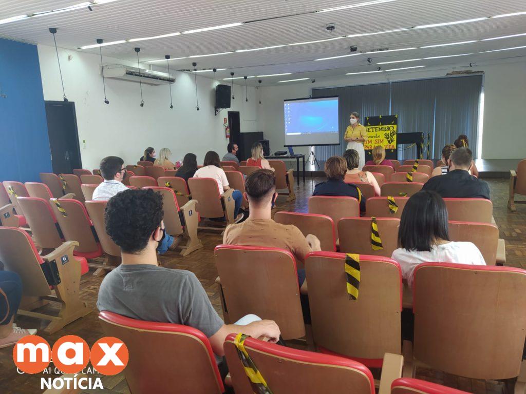 Ação do Setembro Amarelo prepara servidores da Prefeitura para atuarem como rede de proteção ao suicídio