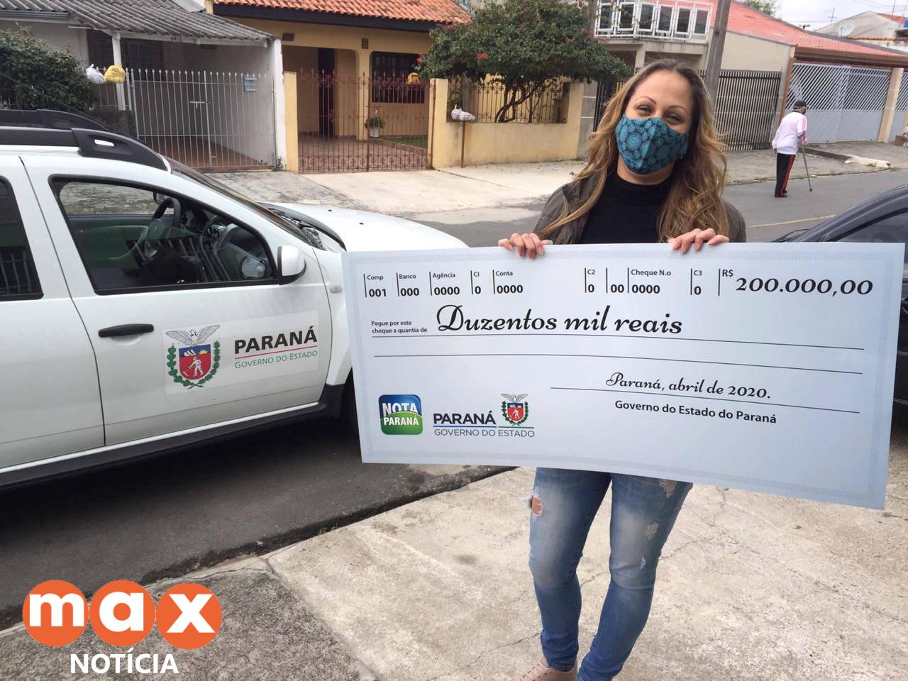 Nota Paraná já distribuiu mais de R$ 246 milhões em prêmios aos consumidores