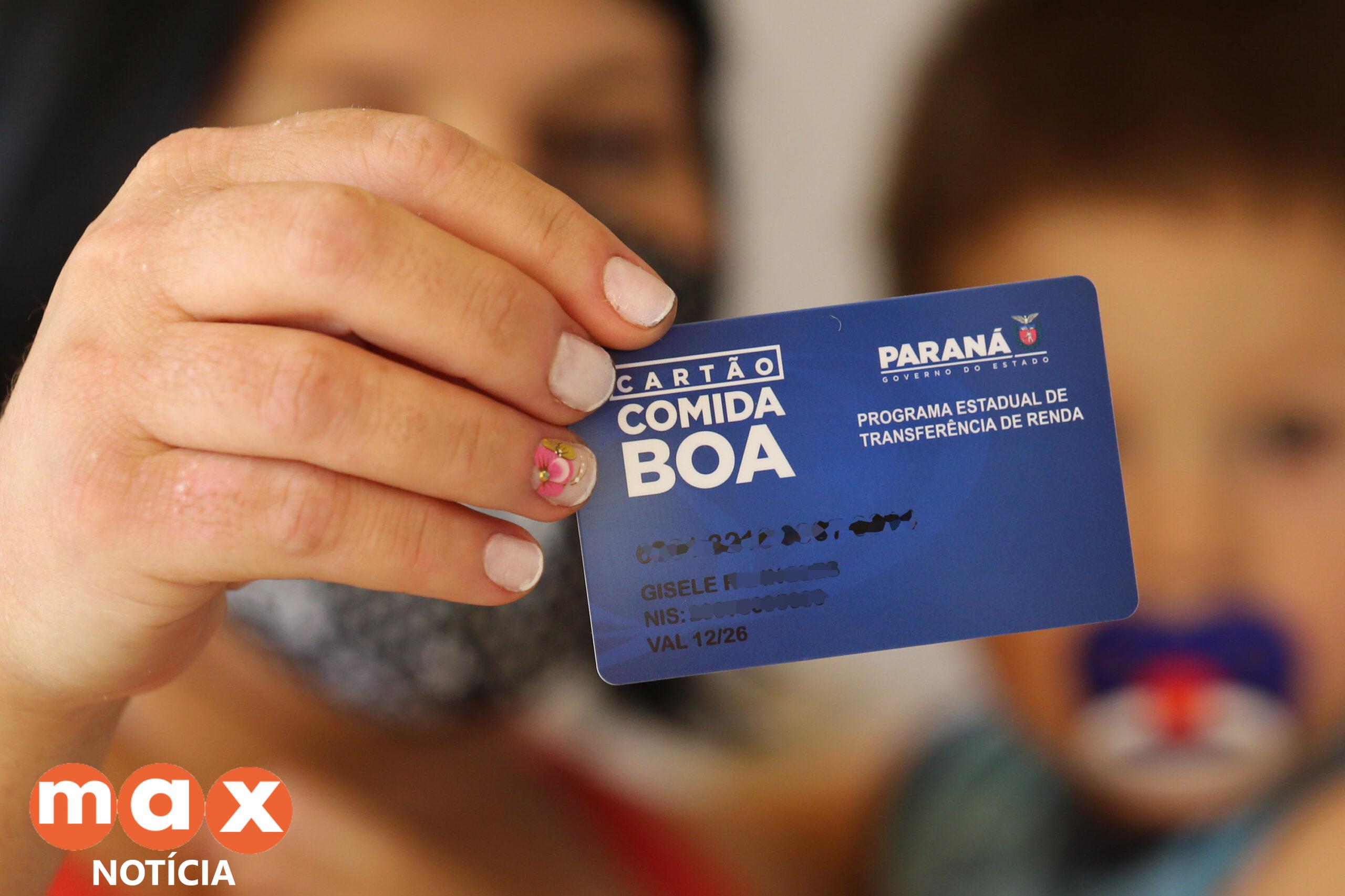 Às vésperas do Natal, Cartão Comida Boa garante comida na mesa da população paranaense
