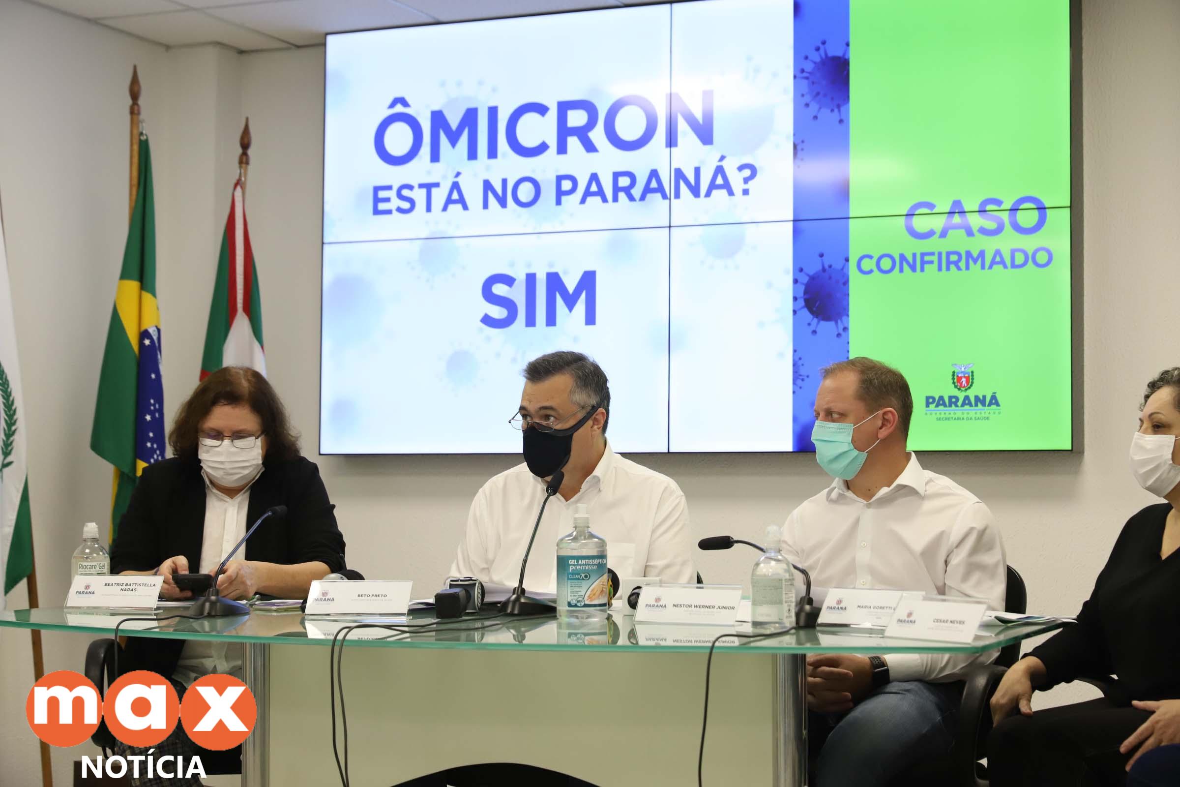 Saúde confirma primeiro caso da variante Ômicron no Estado
