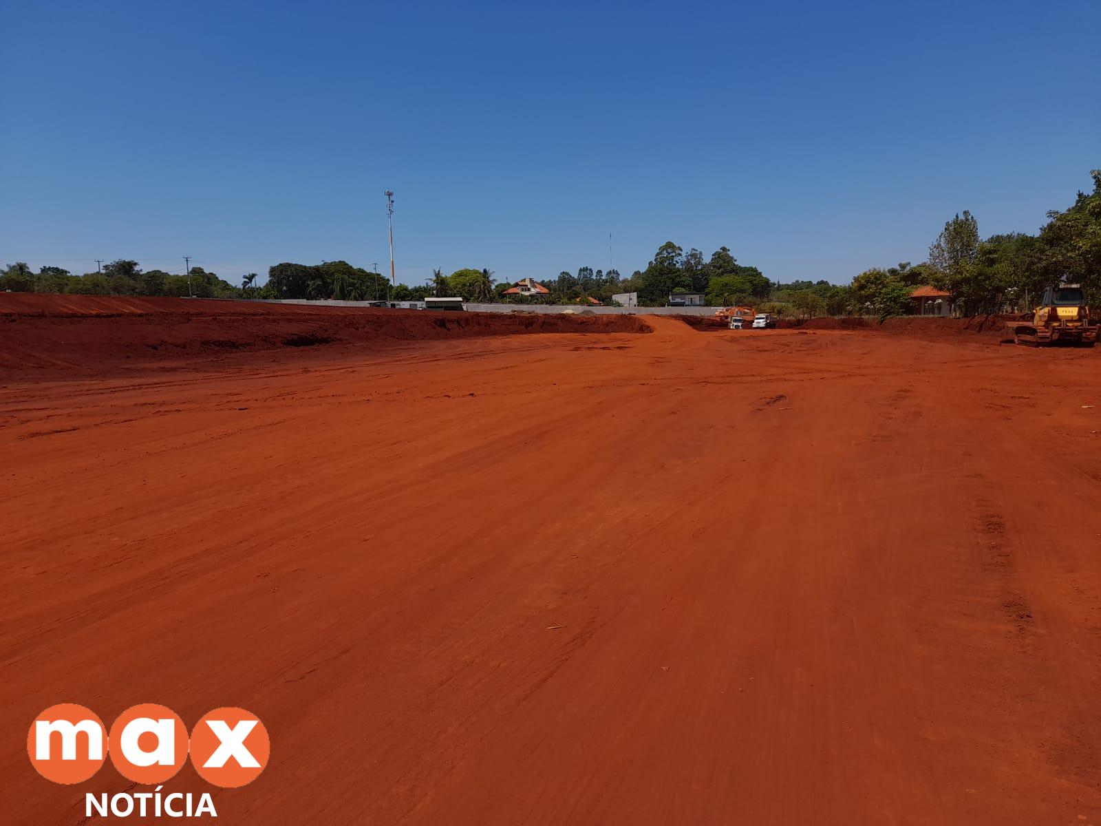 Obras do Complexo Esportivo Multiuso da Pista de Arrancada de Foz estão “a todo vapor”