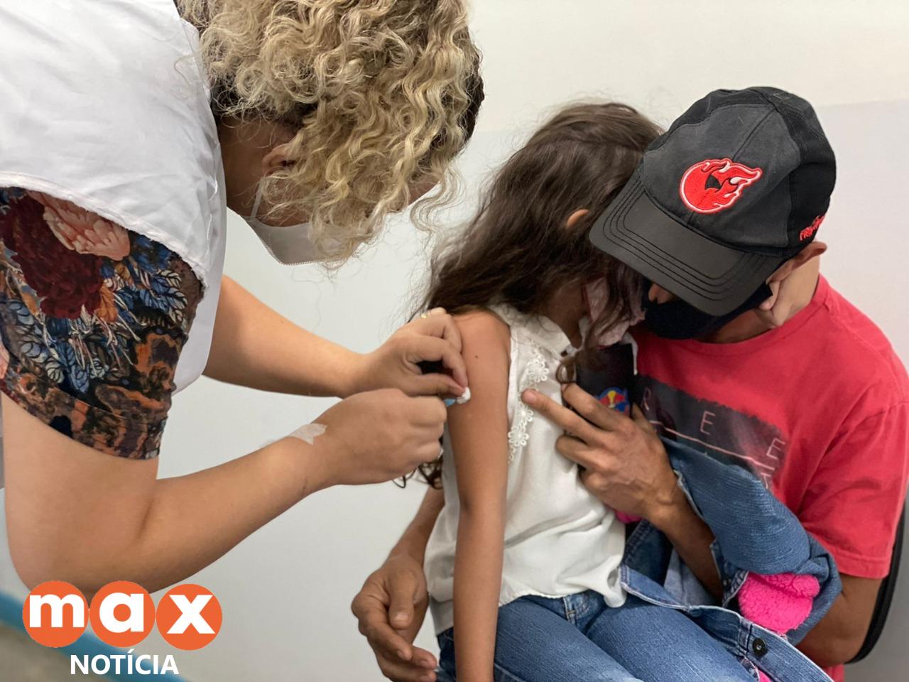 Prefeitura abre 2.750 vagas para vacinação em crianças contra a Covid-19