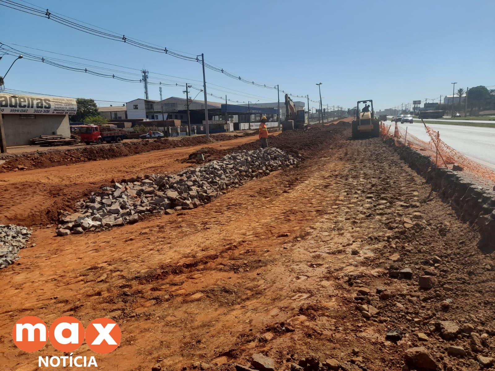 Reconstrução da Avenida Olímpio Rafagnin atinge quase 20% de execução