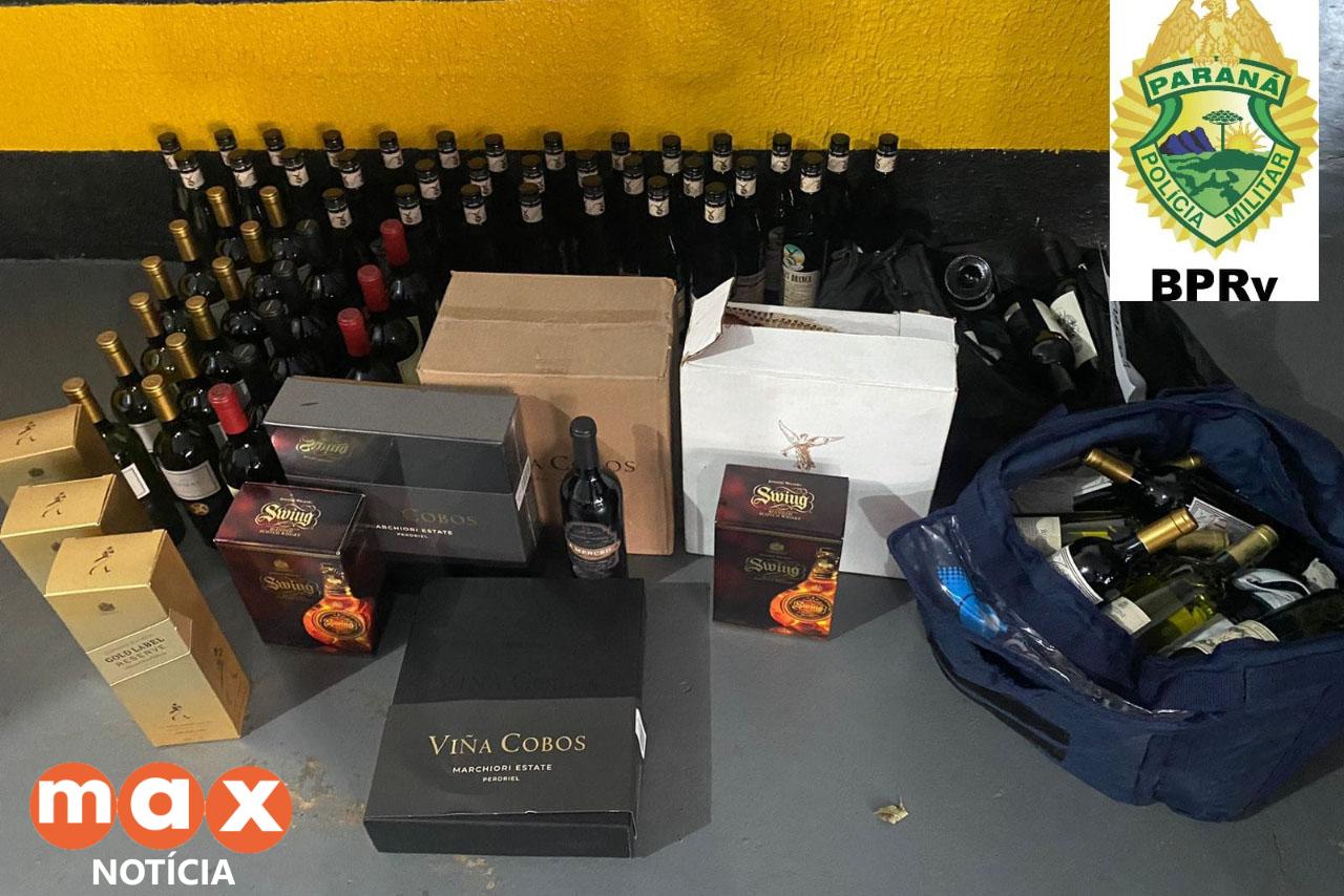 Polícia Rodoviária Estadual apreende droga e bebidas no Litoral e no Sudoeste do Paraná