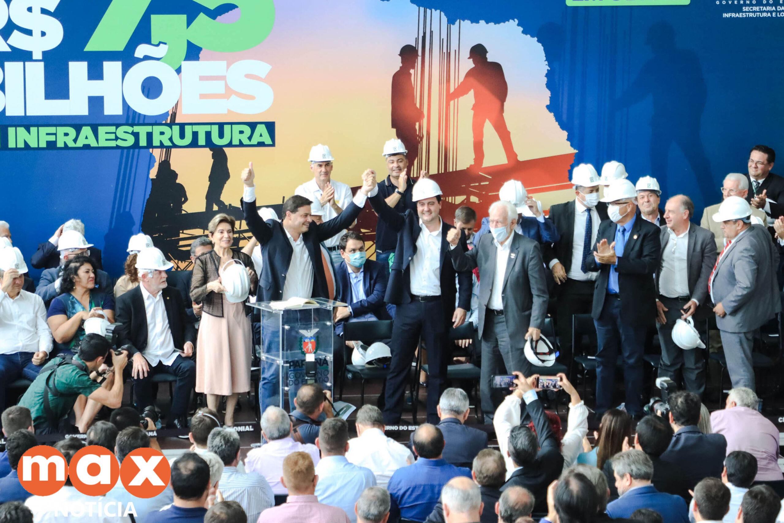 Governador anuncia investimentos de R$ 2,5 bilhões em obras de infraestrutura no Estado