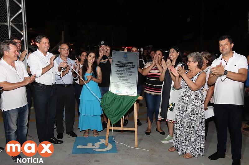 Campo de futebol de areia Frederico Tremarin é inaugurado para os moradores do Jardim Manaus