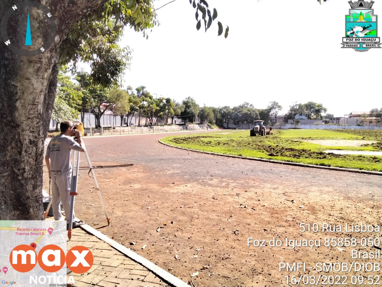 Obras da pista de atletismo do Ginásio Costa Cavalcante entram em fase inicial