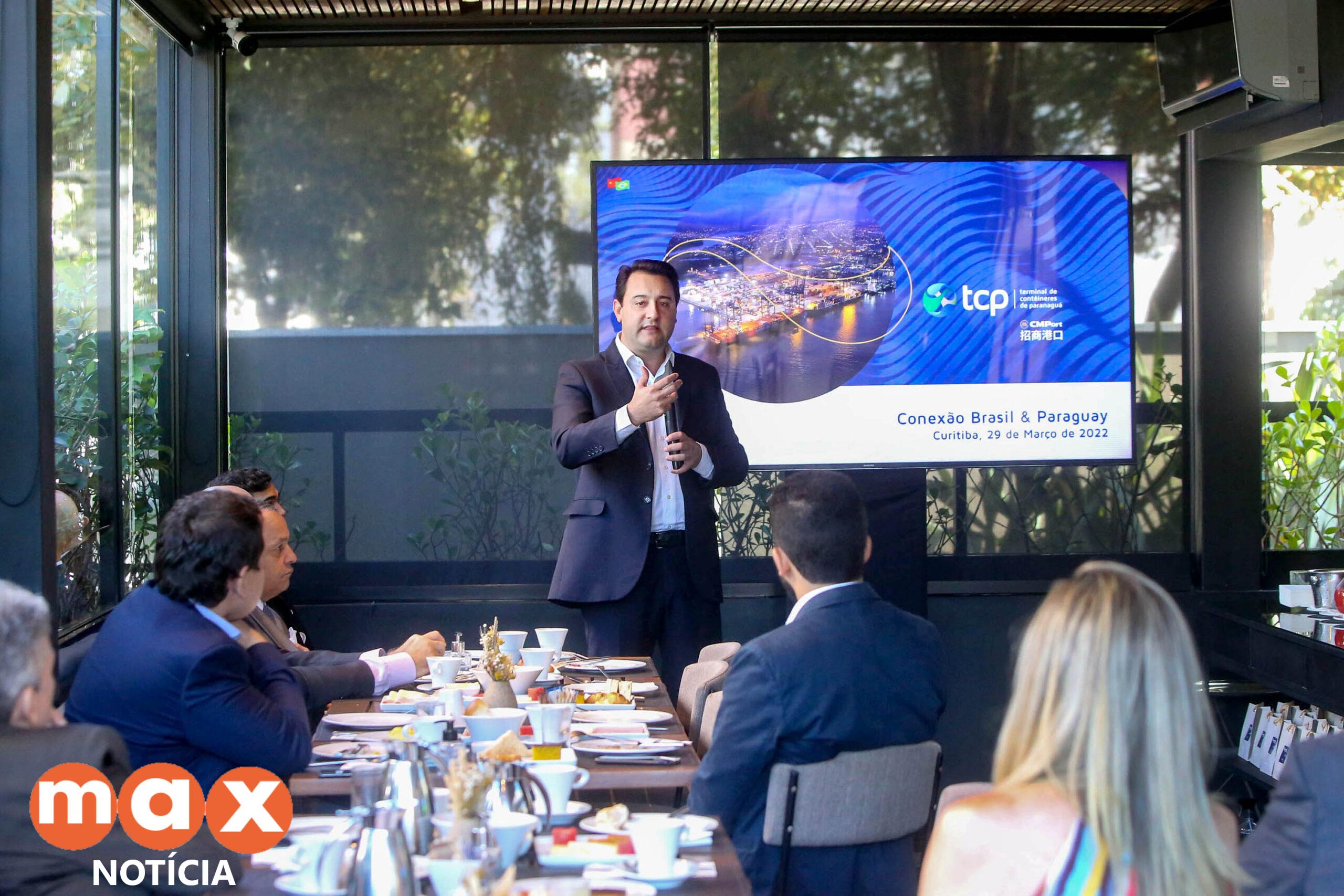 Paraná articula ampliação do comércio exterior do Paraguai pelo Porto de Paranaguá