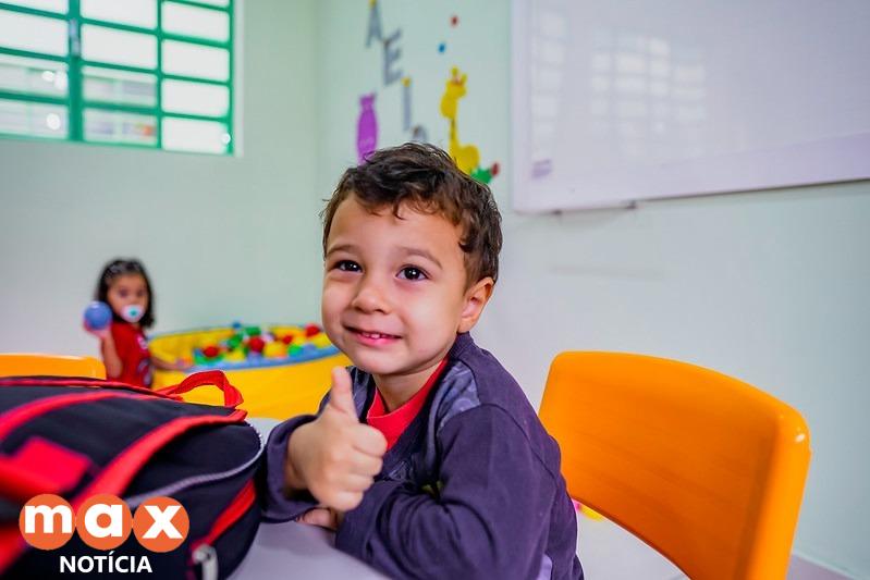 Famílias comemoram início das aulas no Cmei do Jardim Jupira