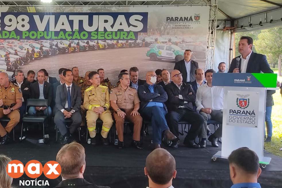 Foz do Iguaçu recebe três novas viaturas da PM