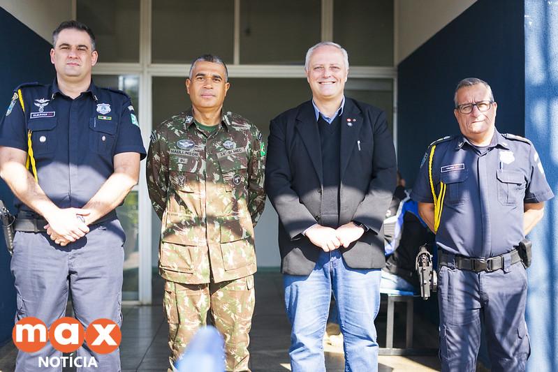 Guarda Municipal e Exército fortalecem parceria em iniciativas conjuntas