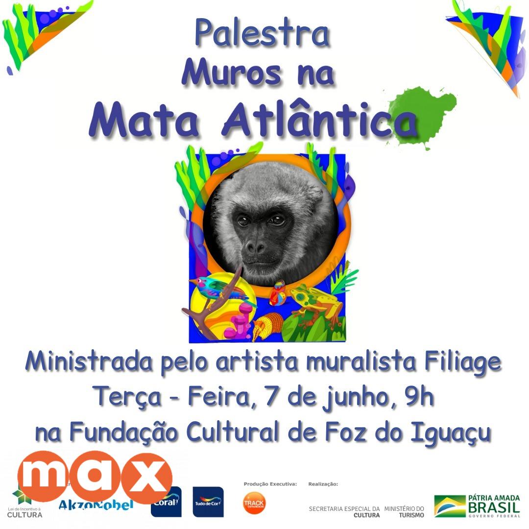 Prédio da Prefeitura de Foz ganhará mural da Mata Atlântica em comemoração aos 108 anos da cidade