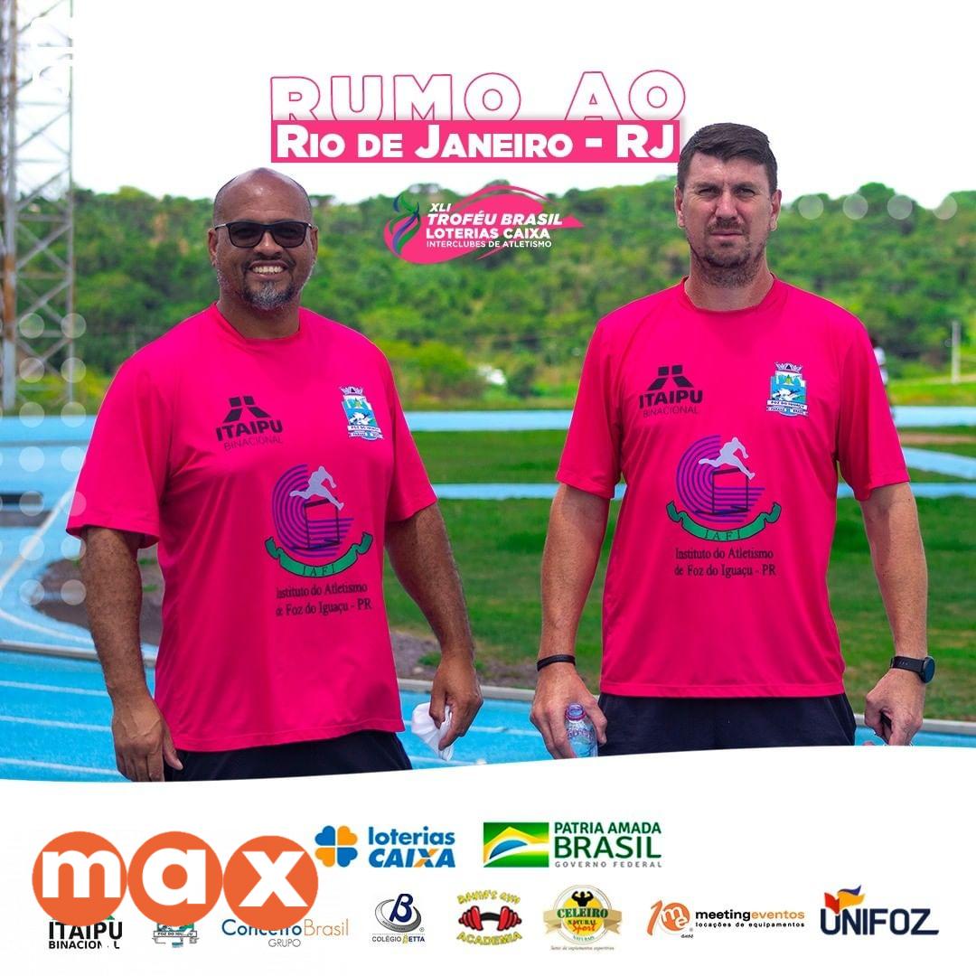 Atletas do IAFI embarcam para a disputa do Troféu Brasil de Atletismo