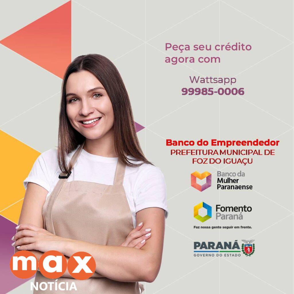 Banco do Empreendedor liberou mais de R$ 3 milhões em créditos para 226 empreendedoras iguaçuenses