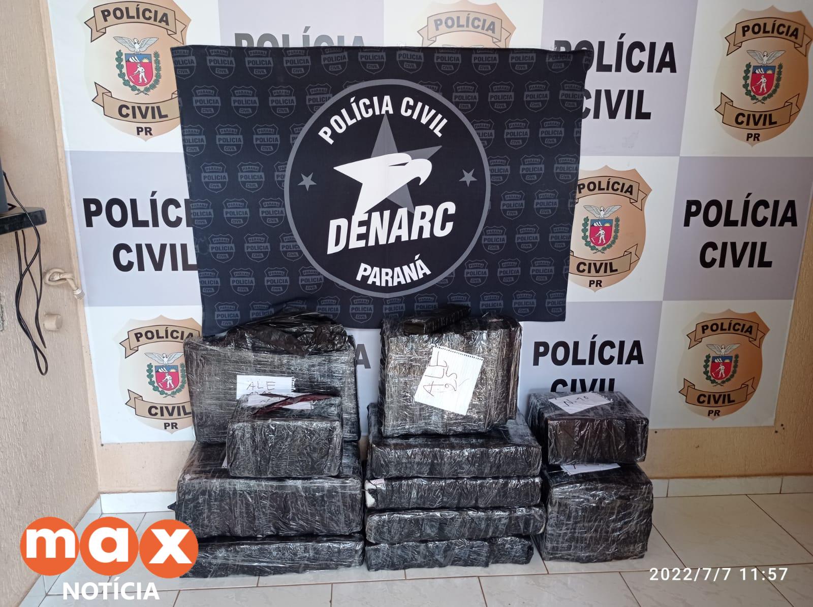 Na manhã desta quinta-feira (07), investigadores da Divisão Estadual de Narcóticos – Foz do Iguaçu, realizaram a prisão em flagrante de três suspeitos