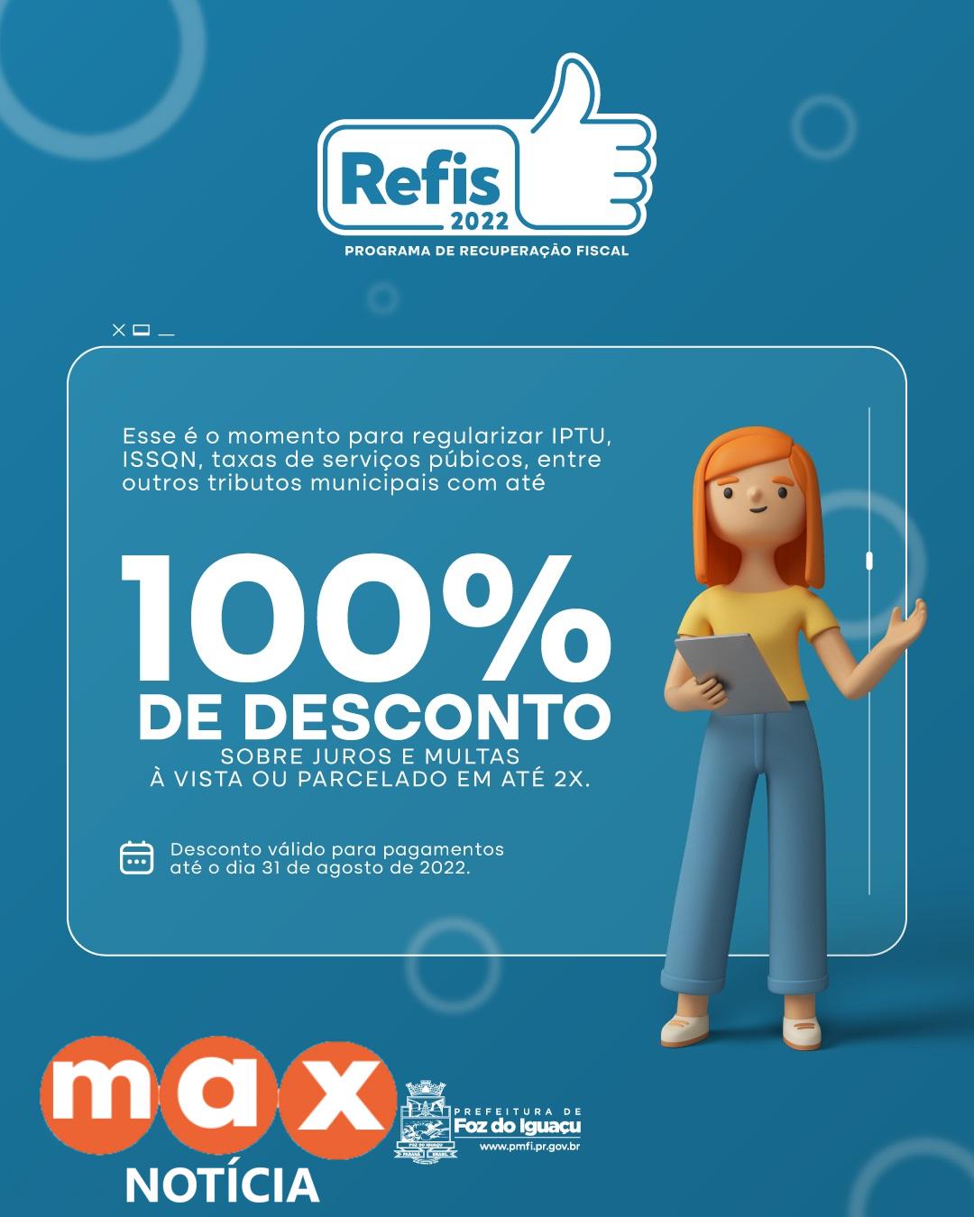 Contadores de Foz do Iguaçu darão apoio na divulgação do Refis 2022