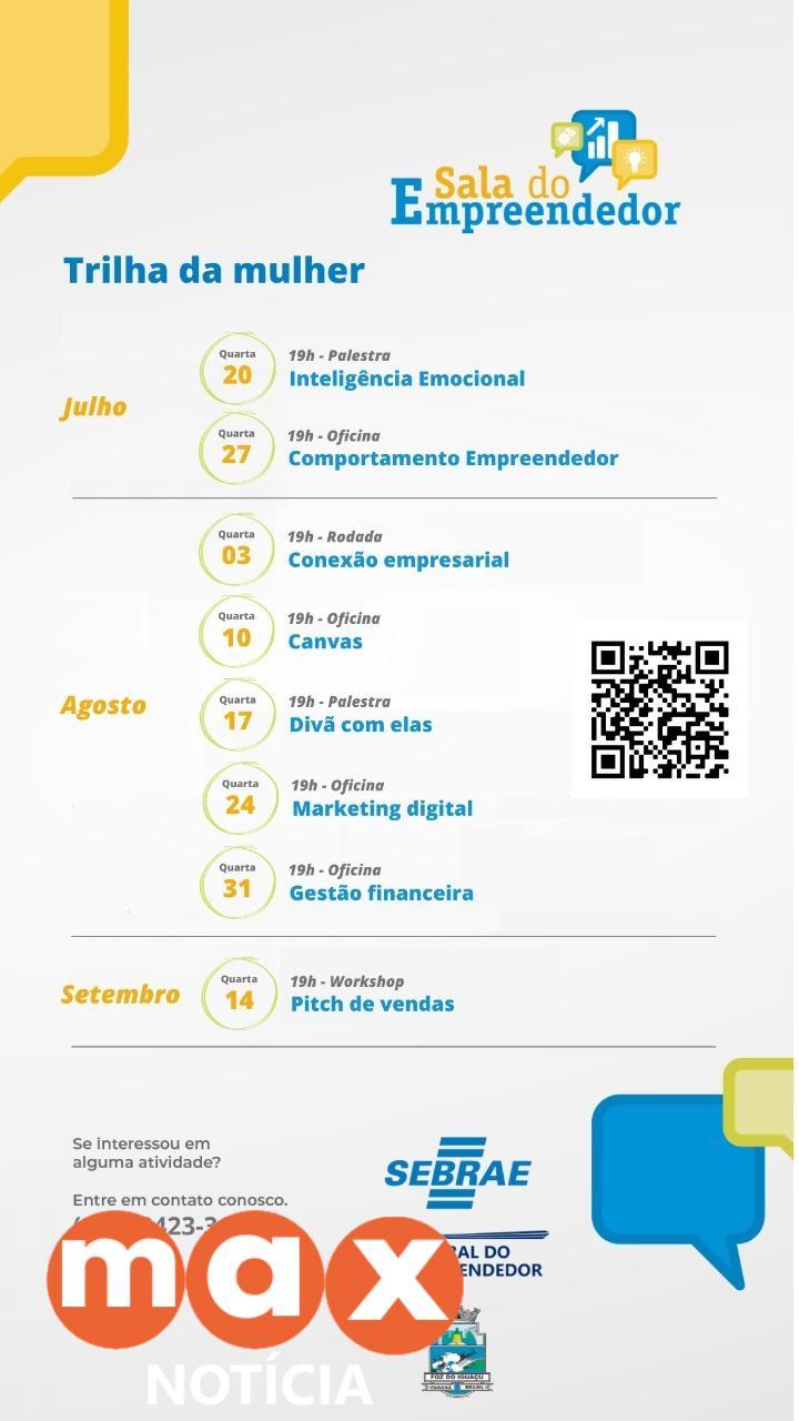 Central do Empreendedor e Sebrae lançam a “Trilha da Mulher”