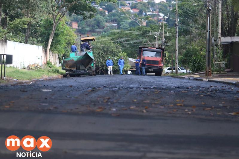 Prefeitura executa mais melhorias em vias da região central