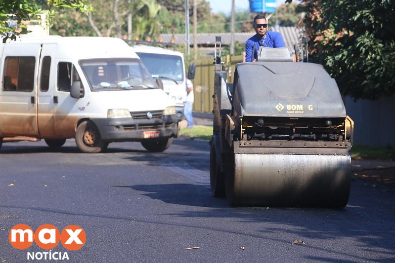 Obras de pavimentação já começaram na grande Três Lagoas