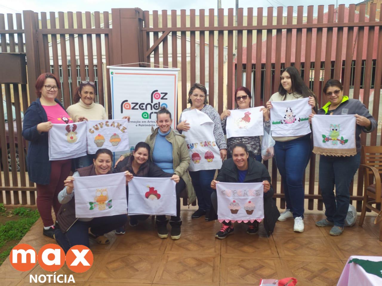 Clubes de Mães iniciam novas turmas nos cursos de artesanato