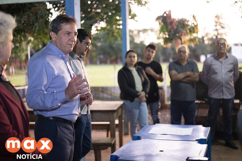 Prefeito anuncia pavimentação no Parque Imperatriz