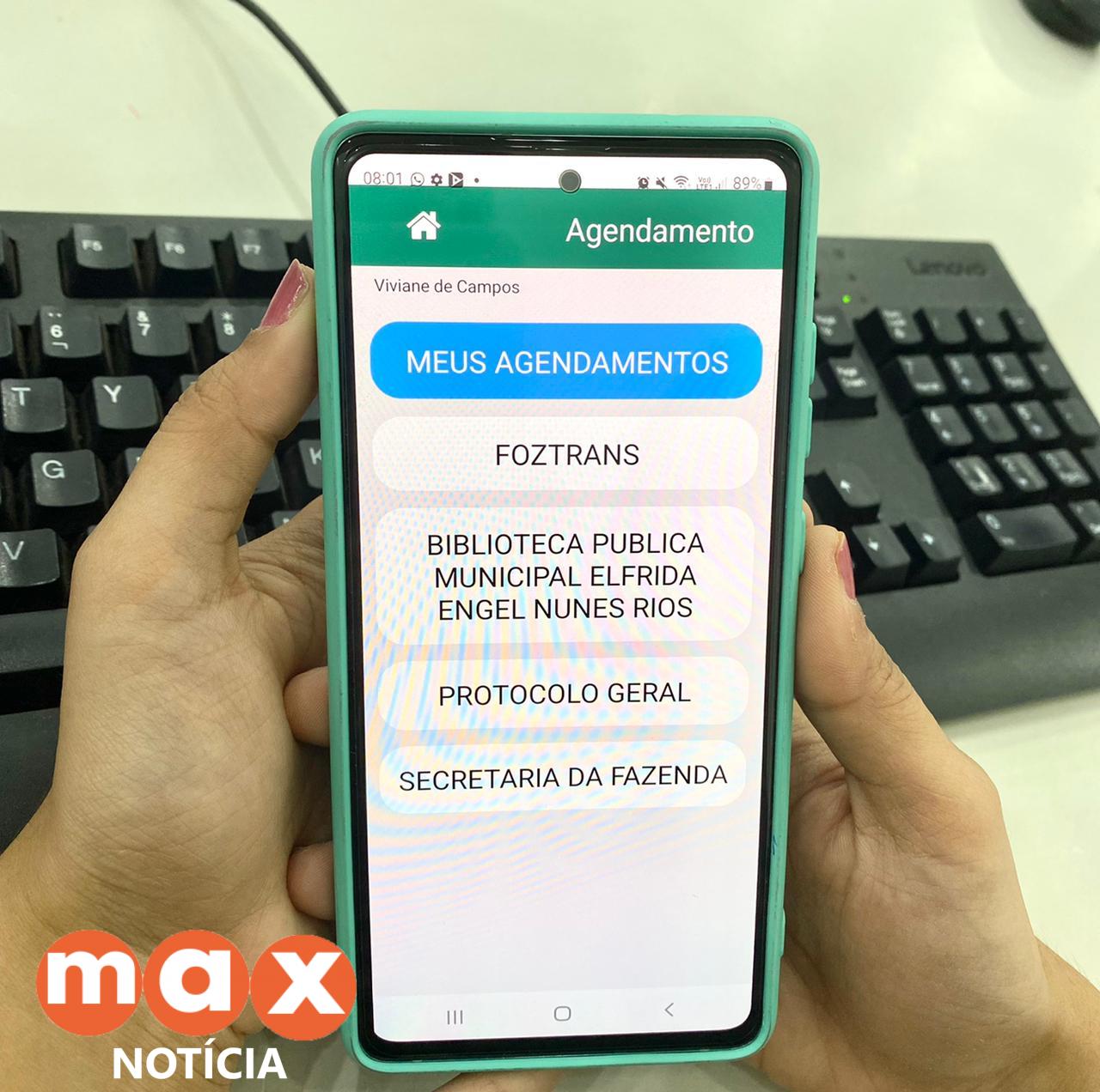 Atendimento na Secretaria da Fazenda pode ser agendado no aplicativo 156 Foz