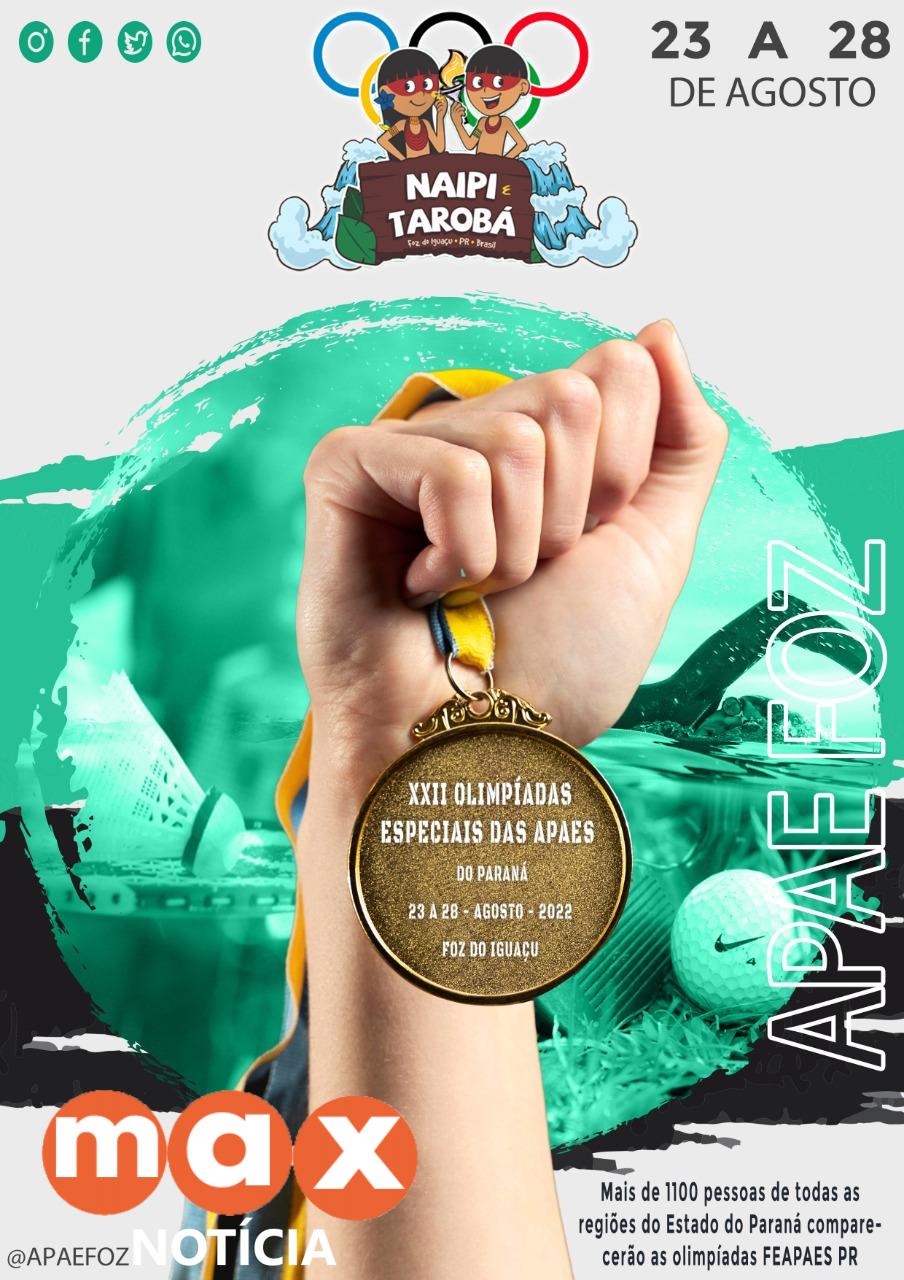 Foz do Iguaçu irá sediar a 22ª edição das Olimpíadas Especiais das APAEs