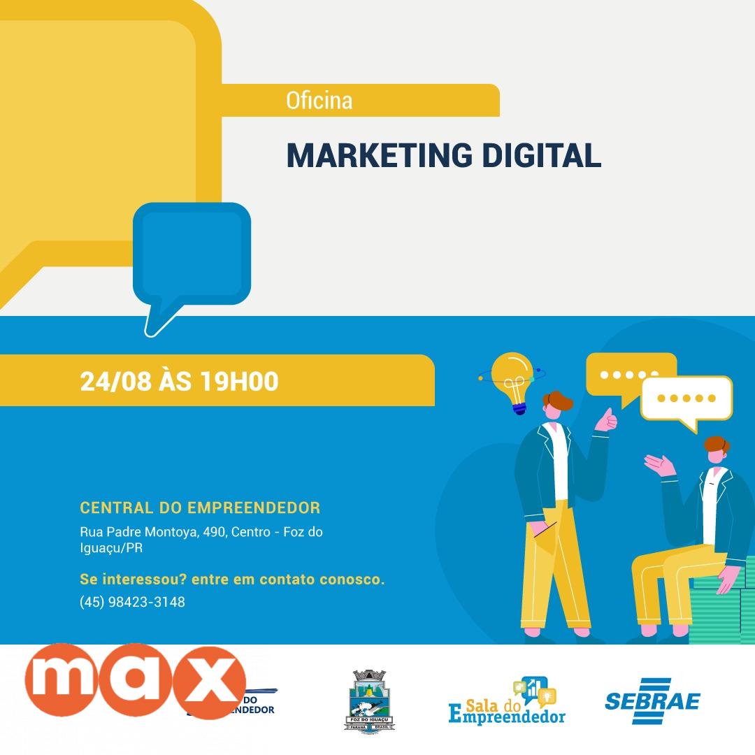 Central do Empreendedor realiza oficina sobre marketing digital