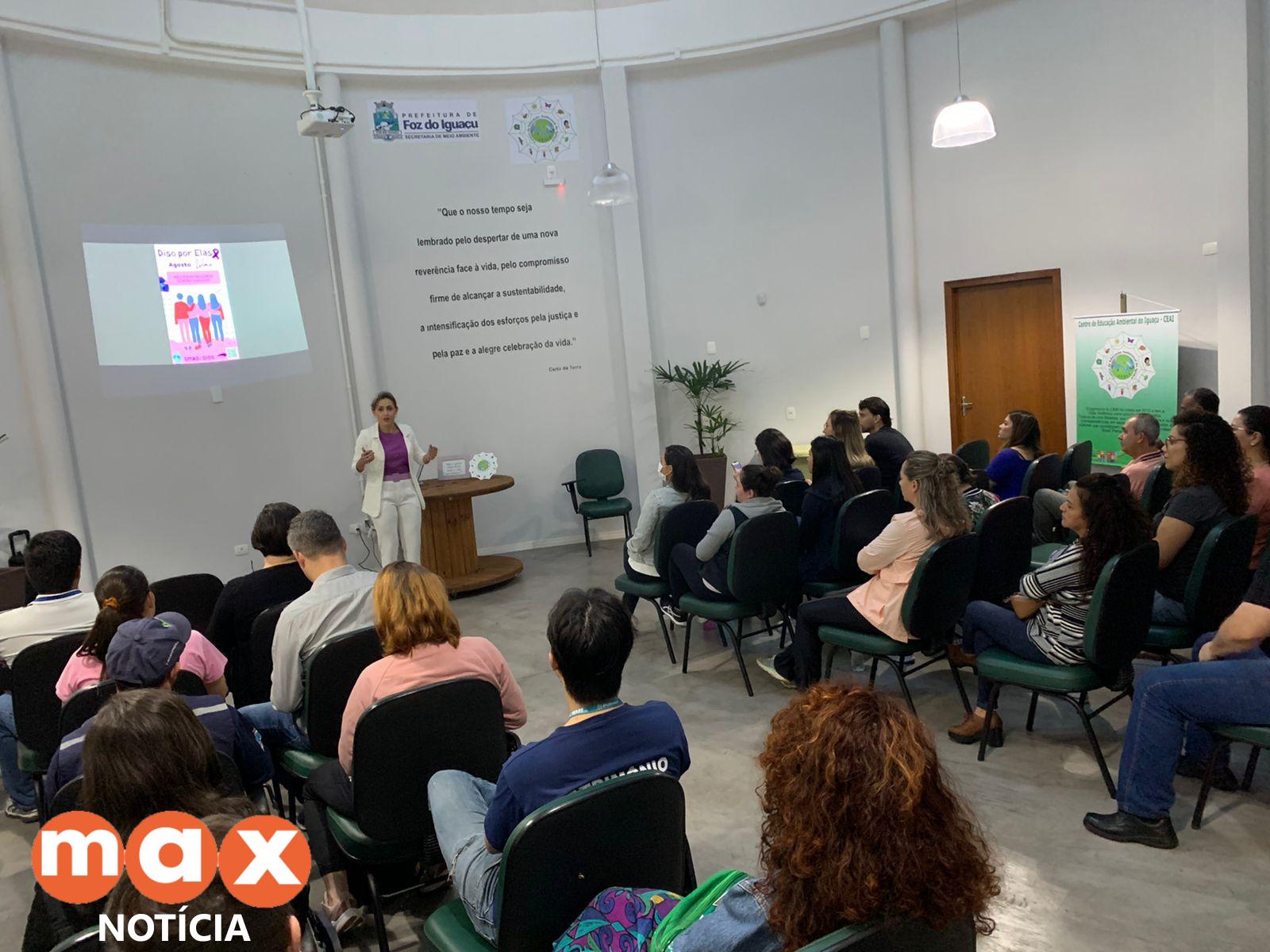 Prefeitura promoveu campanha de enfrentamento à violência contra a mulher voltada a servidores