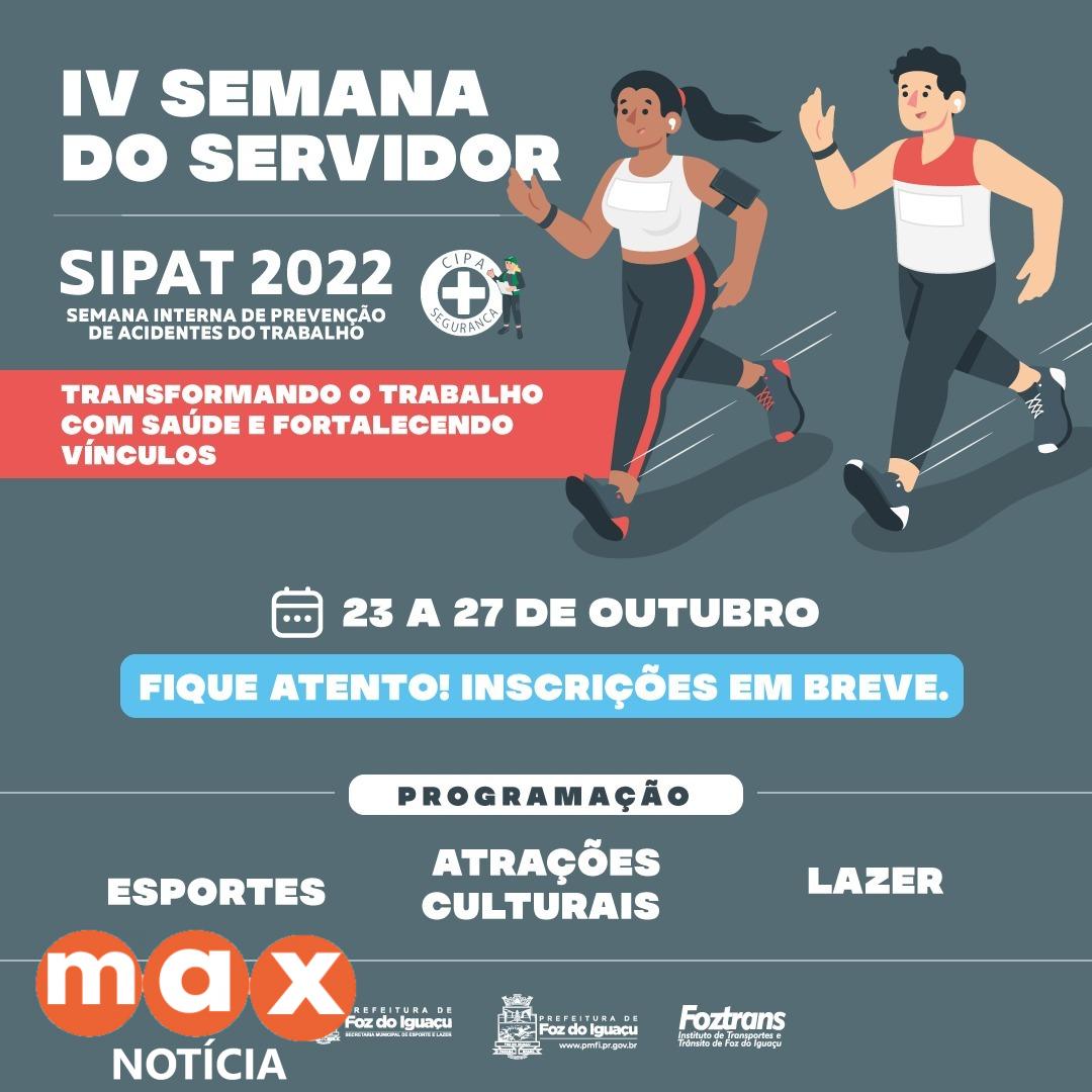 Corrida e Caminhada abrem programação da Semana do Servidor neste domingo (23)