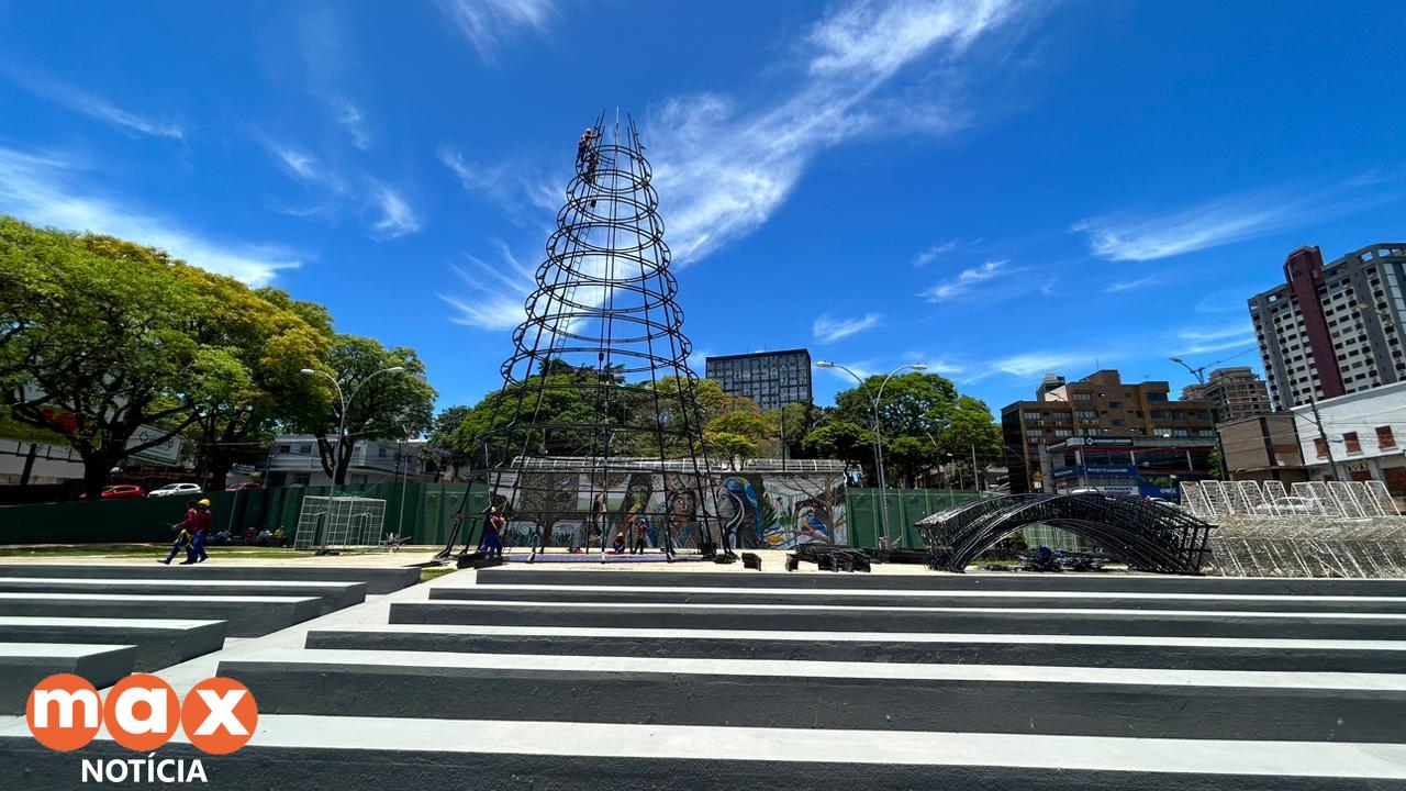 Águas e Luzes: Abertura do Natal na Praça da Paz é adiantada para o dia 1º de dezembro