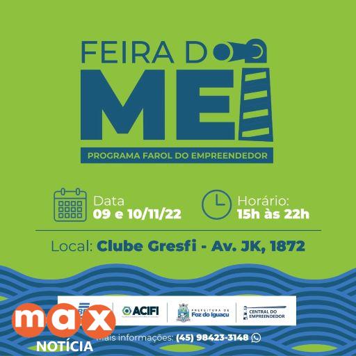 Foz do Iguaçu realiza 1ª Feira do MEI nos dias 9 e 10 de novembro