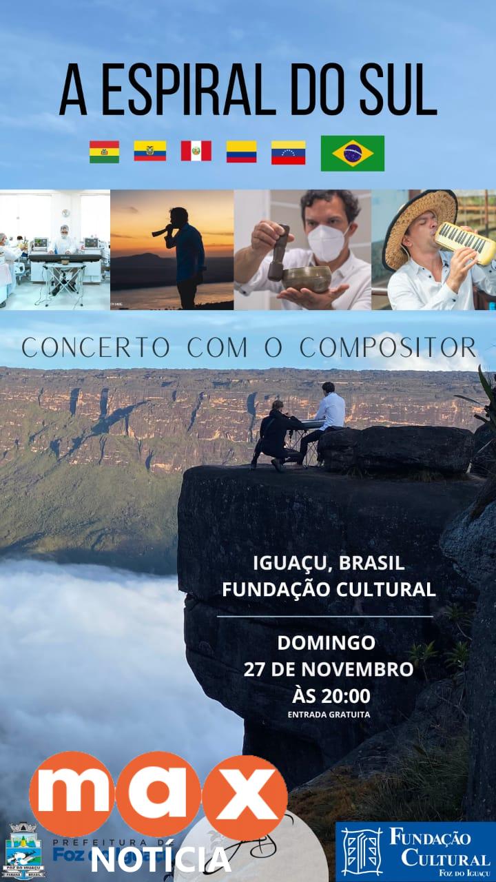 Fundação Cultural promove concerto com músico venezuelano Jose Augustin Sanchez