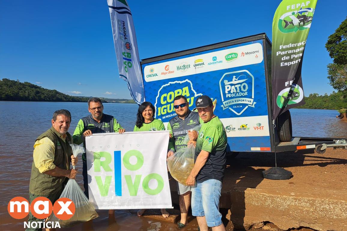 Relatório do projeto Rio Vivo aponta forte presença de espécie ameaçada de extinção no Rio Iguaçu