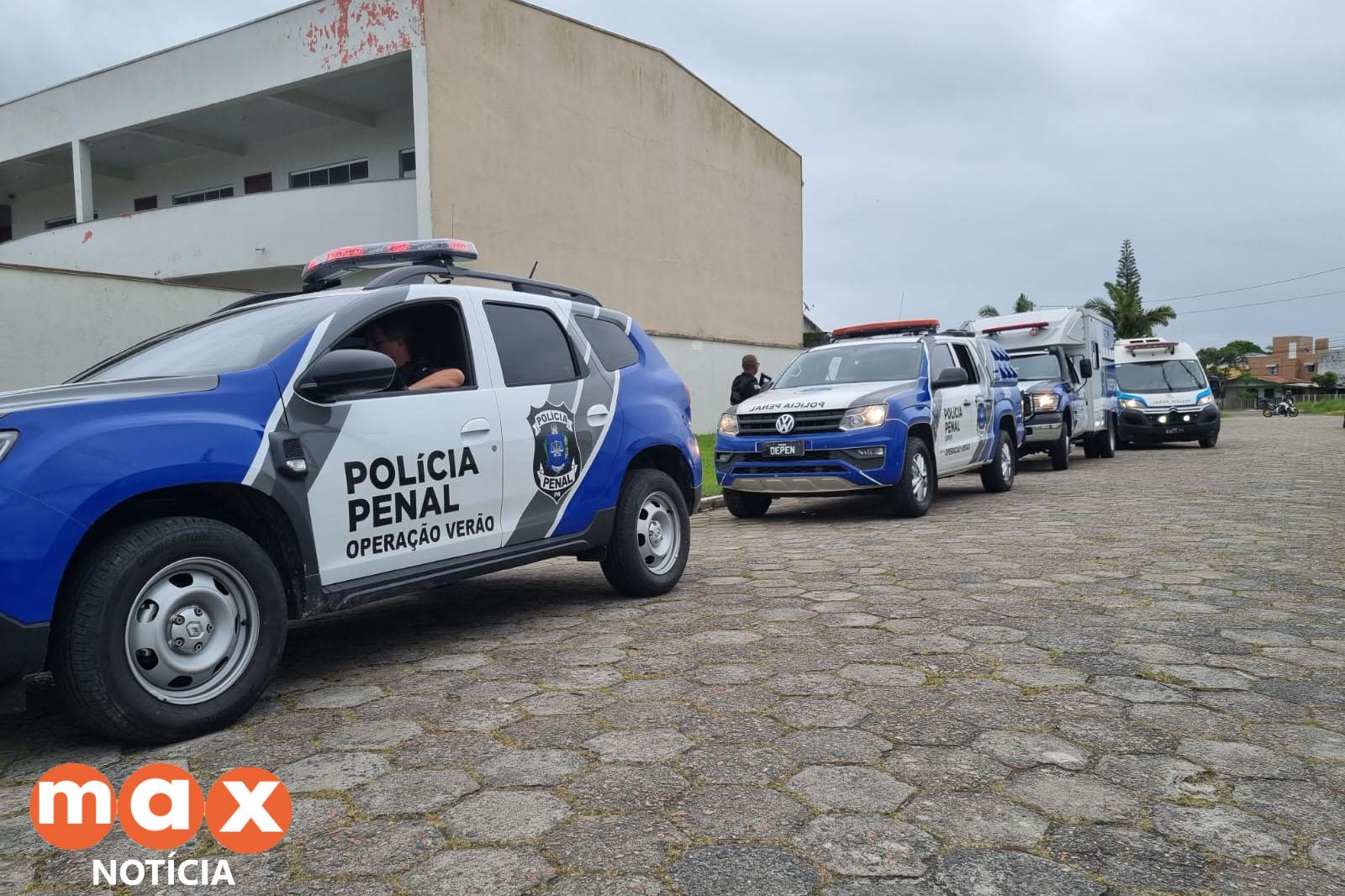 Polícia Penal transfere mais 38 detentos durante ações nas unidades do Litoral