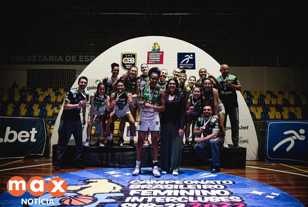 Foz Basquete conquista o Campeonato Brasileiro Feminino sub-23