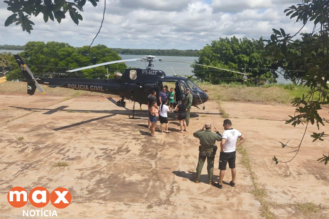 PCPR faz voos de polícia judiciária na Costa Noroeste durante o Verão Maior Paraná