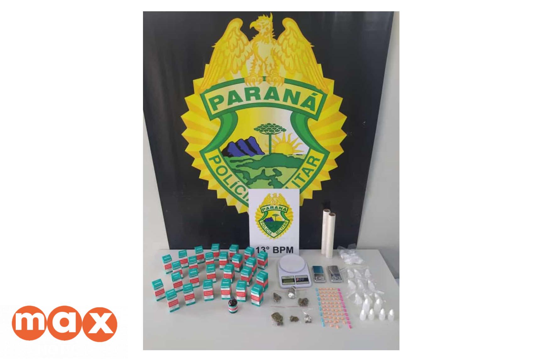 Polícia apreende 400 pés de maconha e fecha laboratório de drogas em Curitiba